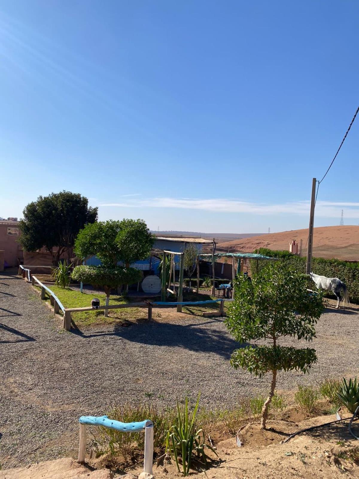 Les Cavaliers Chez Yassine Villa Marrakesh Bagian luar foto